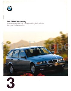 1997 BMW 3 SERIE TOURING BROCHURE DUITS