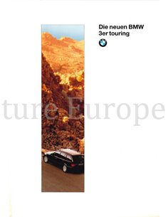 1995 BMW 3 SERIE TOURING BROCHURE DUITS