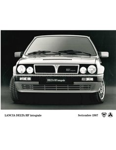 1987 LANCIA DELTA HF INTEGRALE PRESSEBILD