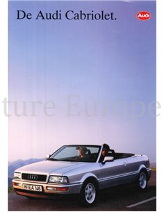 1992 AUDI CABRIOLET BROCHURE NEDERLANDS