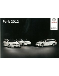 2012 TOYOTA PARIJS PERSMAP DUITS + USB