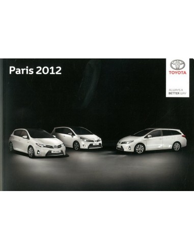 2012 TOYOTA PARIJS PERSMAP DUITS + USB