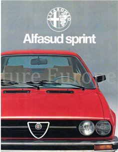 1979 ALFA ROMEO ALFASUD SPRINT BROCHURE DUTCH