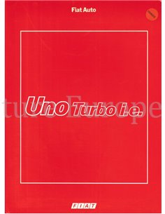 1985 FIAT UNO TURBO I.E. PERSMAP FRANS