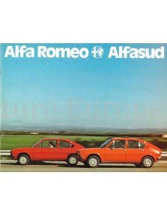 1977 ALFA ROMEO ALFASUD BROCHURE DUTCH
