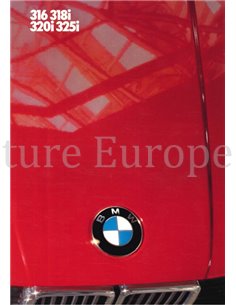1985 BMW 3ER PROSPEKT NIEDERLÄNDISCH