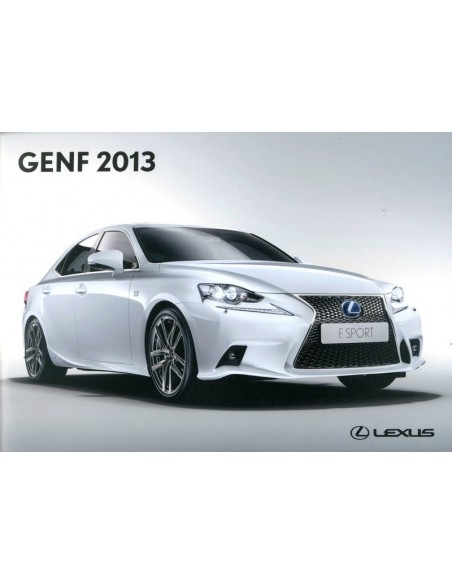 2013 LEXUS GENEVE PERSMAP DUITS + USB