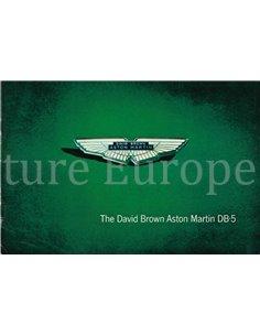 1964 ASTON MARTIN DB5 BROCHURE ENGELS