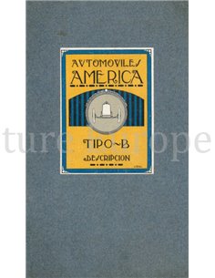 1919 AMERICA TIPO B BROCHURE SPAANS