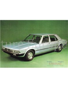 1974 MASERATI QUATTROPORTE II DATENBLATT