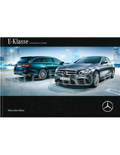 2017 MERCEDES BENZ E-CLASS SALOON | ESTATE BROCHURE DUTCH