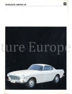 1967 VOLVO 1800 S LEAFLET DUTCH