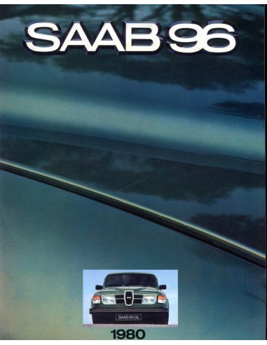 1980 SAAB 96 BROCHURE NEDERLANDS