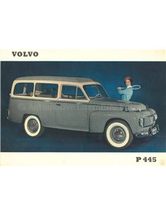 1958 VOLVO PV 445 LEAFLET DUTCH