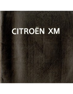 1990 CITROEN XM BROCHURE JAPANS