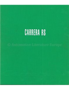 PORSCHE 911 CARRERA RS GREEN BOOK 2673/3000 KONRADSHIEM GRUBER COLLECTOR EDITION 2