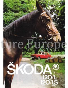 1976 SKODA 120 L LS BROCHURE DUTCH