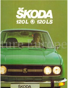 1977 SKODA 120 L LS BROCHURE DUTCH