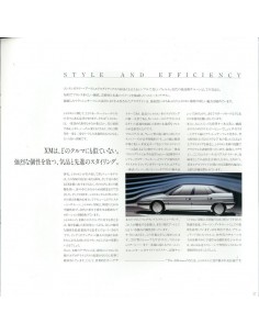1990 CITROEN XM BROCHURE JAPANS 2
