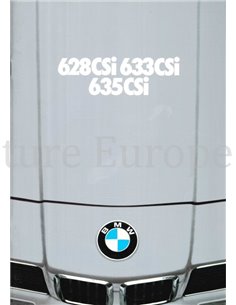 1979 BMW 6 SERIES BROCHURE DUTCH
