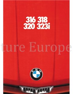1979 BMW 3 SERIES BROCHURE DUTCH