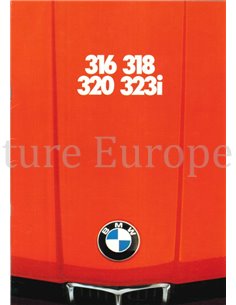 1978 BMW 3 SERIES BROCHURE DUTCH