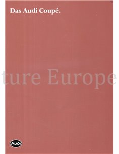 1981 AUDI COUPE BROCHURE DUITS