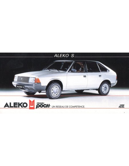 1991 ALEKO 141 BROCHURE FRANS