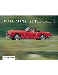 1964 TRIUMPH SPITFIRE PROSPEKT ENGLISCH