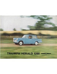 1963 TRIUMPH HERALD 1200 PROSPEKT ENGLISCH 