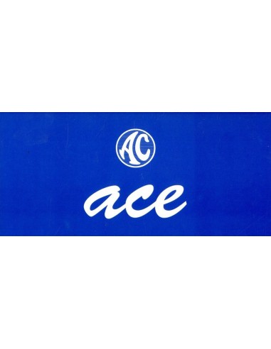 2000 AC ACE V8 BROCHURE ENGELS