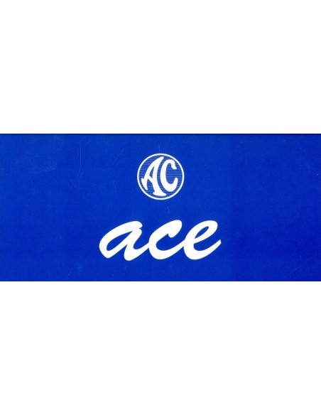 2000 AC ACE V8 BROCHURE ENGELS