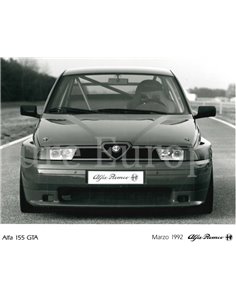 1992 ALFA ROMEO 155 GTA PRESS PHOTO