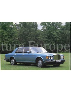 1991 BENTLEY MULSANNE S BETRIEBSANLEITUNG ENGLISCH 2