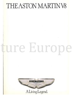 1975 ASTON MARTIN V8 BROCHURE ENGLISH