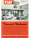 1954 FIAT 1100 I BROCHURE ENGELS