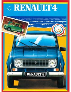 1983 RENAULT 4 BROCHURE NEDERLANDS