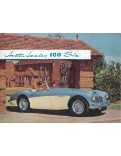 1958 AUSTIN HEALEY 100 SIX BROCHURE ENGELS