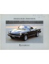 1983 PININFARINA SPIDER EUROPA BROCHURE