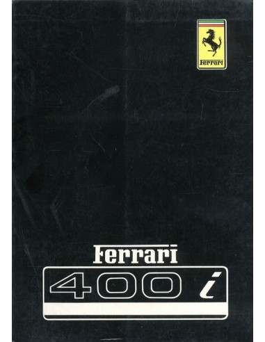 1979 FERRARI 400 I INSTRUCTIEBOEKJE 176/79