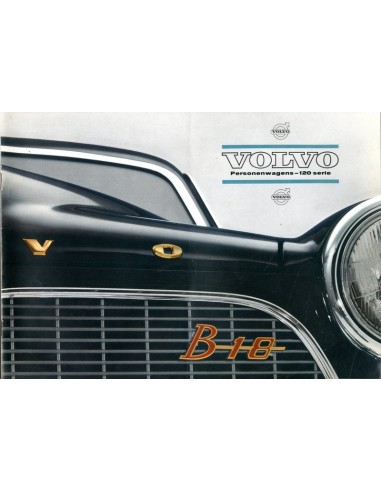 1962 VOLVO 121 122 S BROCHURE NEDERLANDS