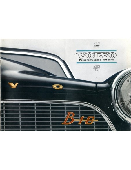 1962 VOLVO 121 122 S BROCHURE NEDERLANDS