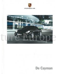 2012 PORSCHE CAYMAN S HARDBACK BROCHURE FRENCH