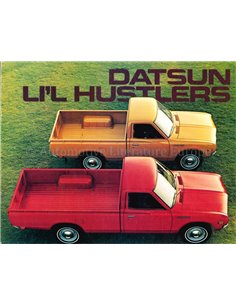 1976 DATSUN PICKUP PROSPEKT ENGLISCH