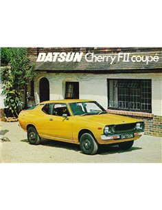 1977 DATSUN CHERRY FII DATENBLATT ENGLISCH