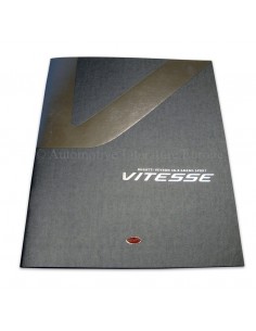 2012 BUGATTI EB 16.4 VEYRON GRAND SPORT VITESSE  KLANTEN BROCHURE ENGELS