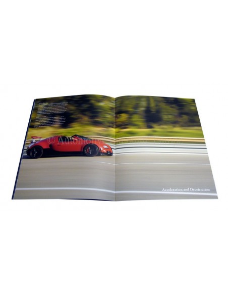 2012 BUGATTI EB 16.4 VEYRON GRAND SPORT VITESSE  KLANTEN BROCHURE ENGELS