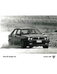 1990 LANCIA DELTA HF INTEGRALE 16V PRESSEBILD