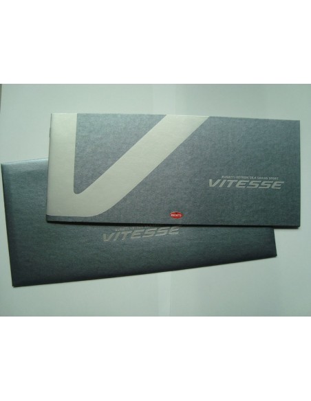 2012 BUGATTI EB 16.4 VEYRON GRAND SPORT VITESSE  KLANTEN BROCHURE