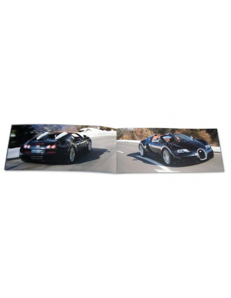 2012 BUGATTI EB 16.4 VEYRON GRAND SPORT VITESSE KLANTEN BROCHURE VIP BOX